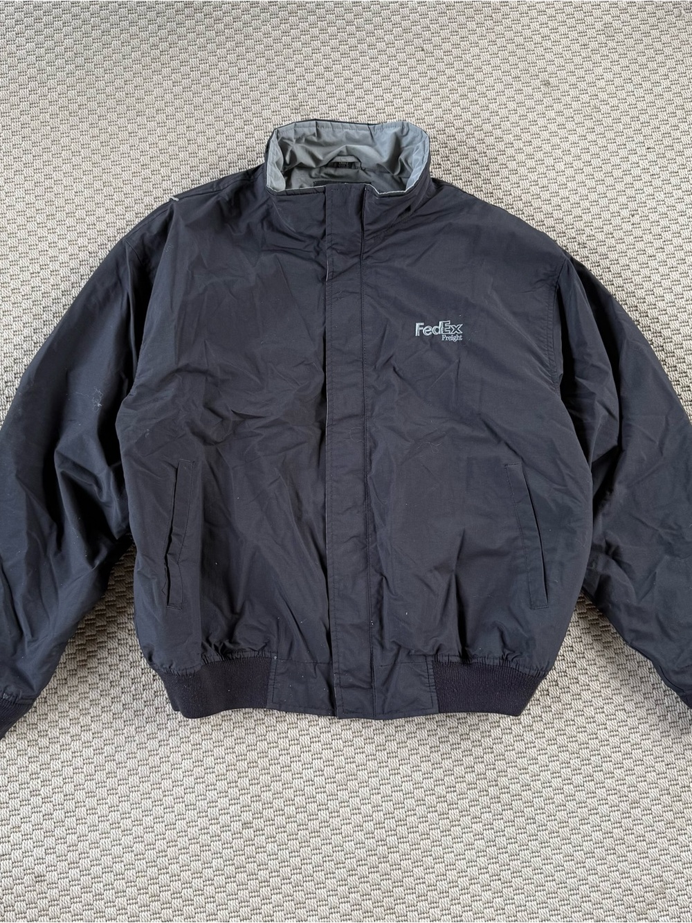 90s vintage swingster Fedex feight bomber jacket